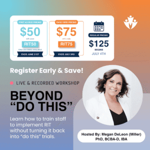 Beyond “Do This”: Supervising Staff to Teach Imitation Through Connection, Communication, and Play